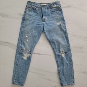 Levi's Wedgie Jeans, Size 28, Blue